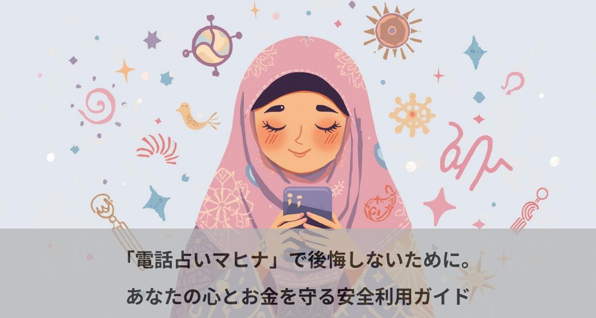 「電話占いマヒナ」で後悔しないために。あなたの心とお金を守る安全利用ガイド