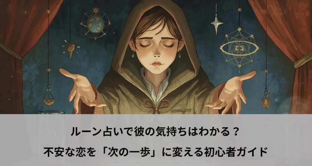 ルーン占いで彼の気持ちはわかる？不安な恋を「次の一歩」に変える初心者ガイド