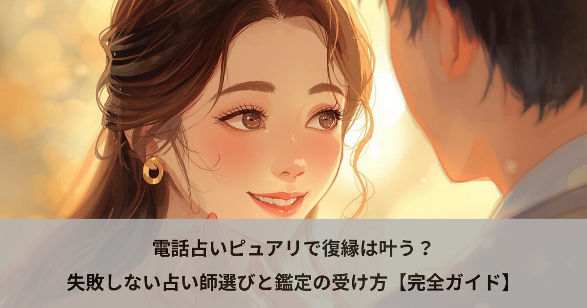 電話占いピュアリで復縁は叶う？失敗しない占い師選びと鑑定の受け方【完全ガイド】
