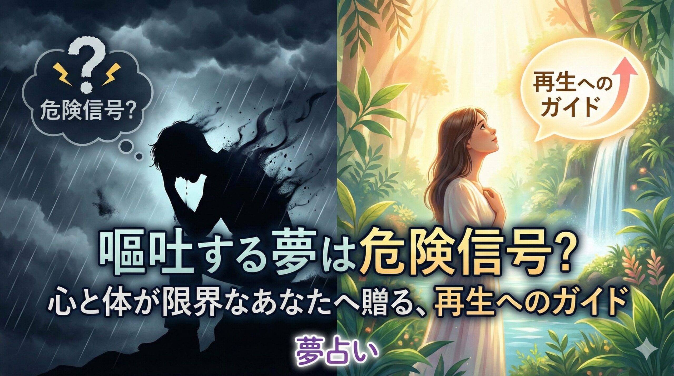 嘔吐する夢は危険信号？心と体が限界なあなたへ贈る、再生へのガイド
