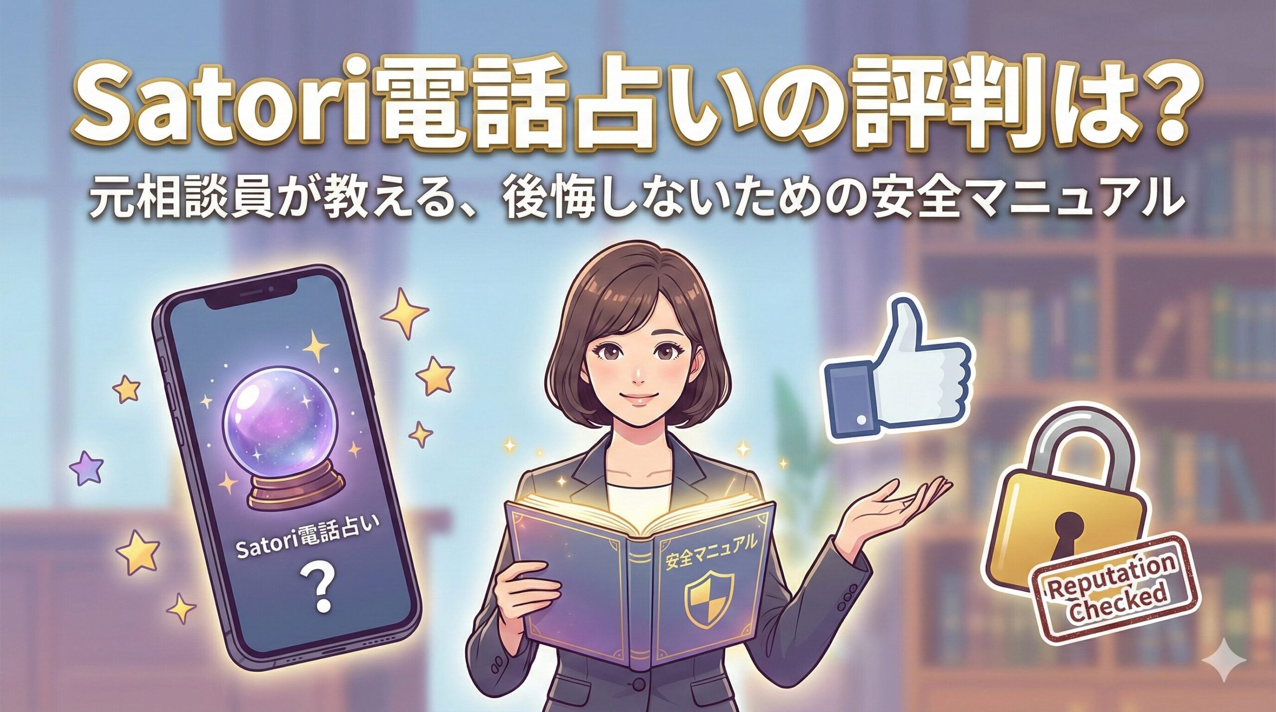 Satori電話占いの評判は？元相談員が教える、後悔しないための安全マニュアル