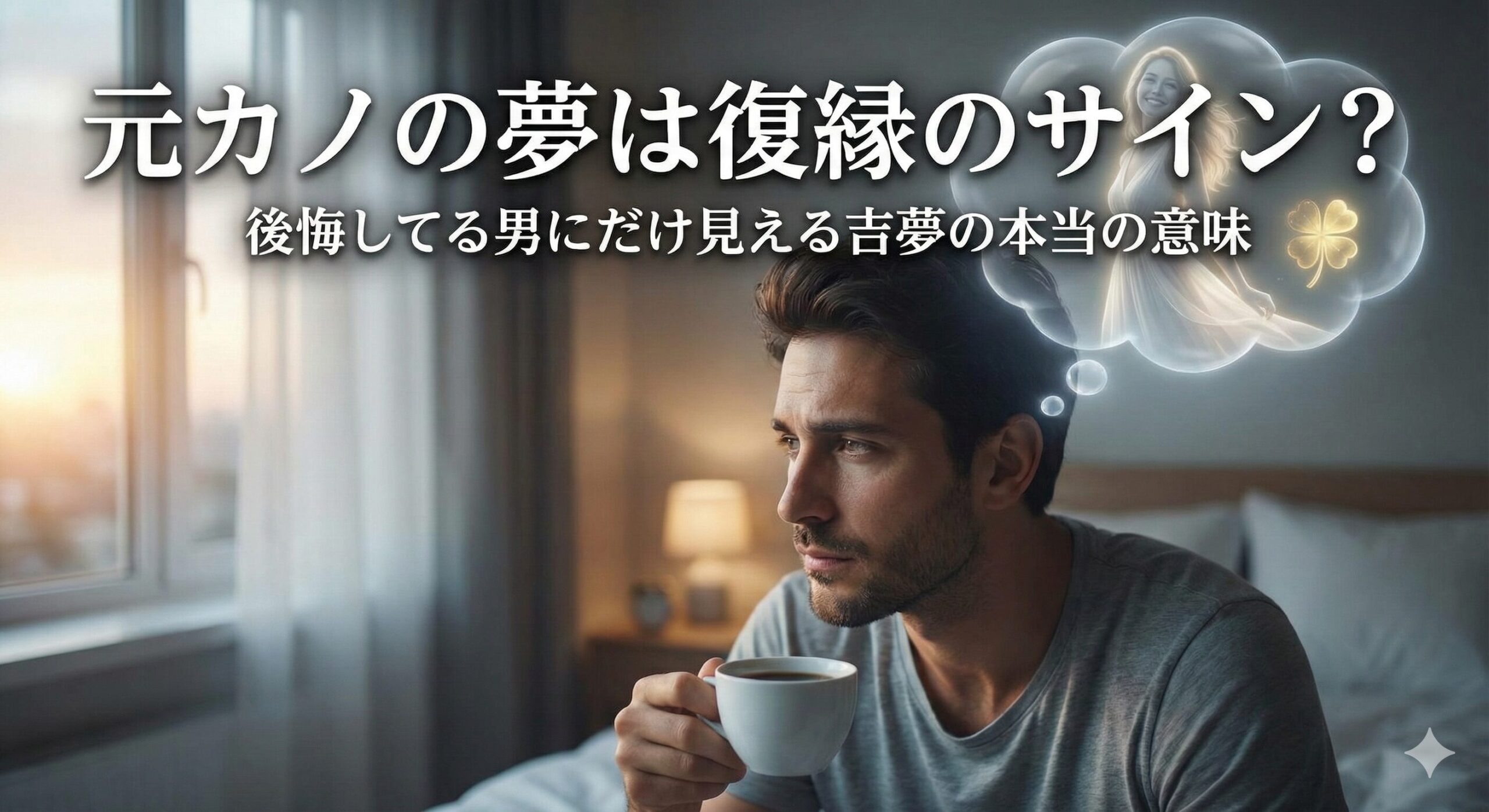 元カノの夢は復縁のサイン？後悔してる男にだけ見える吉夢の本当の意味