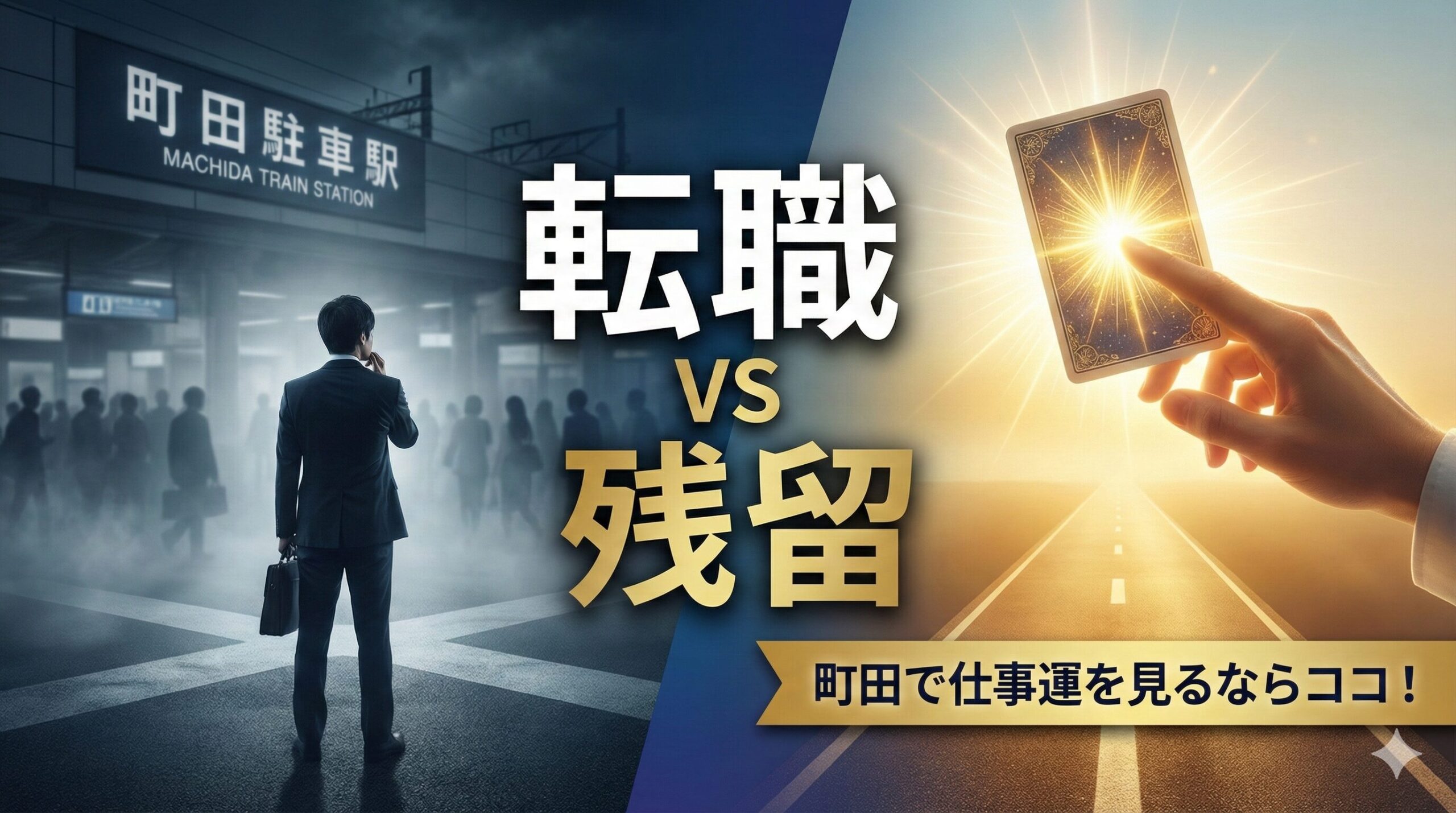 転職か残留か？町田で仕事の悩みに本当に強い占い師の選び方 アイキャッチよろしく