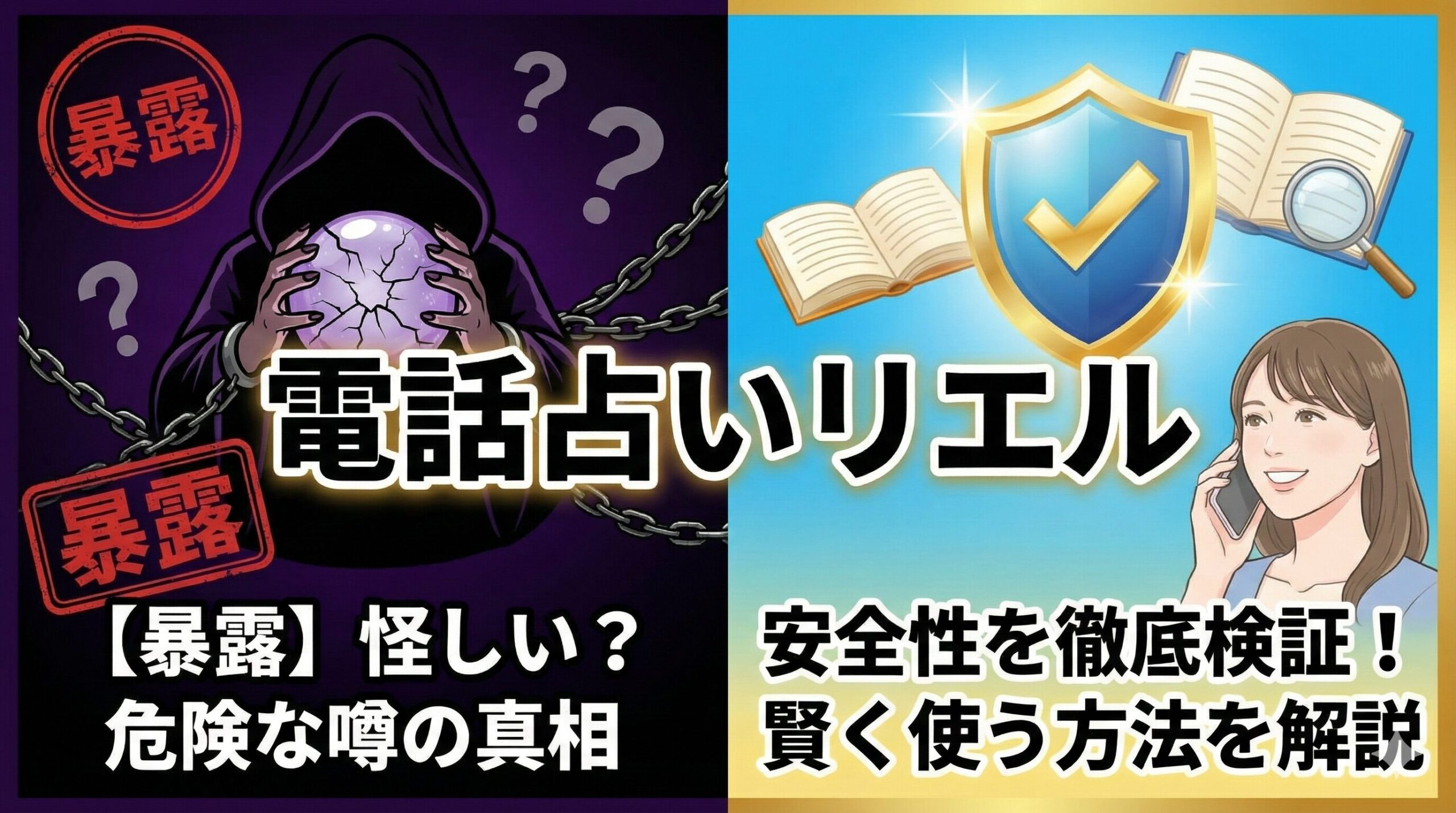 【暴露】電話占いリエルは怪しい？安全性を徹底検証し、賢く使う方法を解説