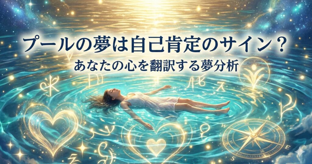 プールの夢は自己肯定のサイン？あなたの心を翻訳する夢分析