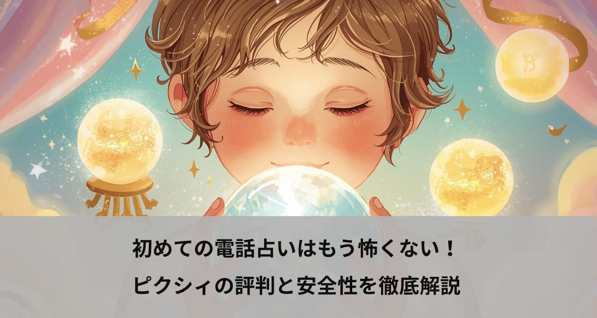 初めての電話占いはもう怖くない！ピクシィの評判と安全性を徹底解説