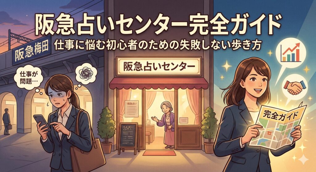阪急占いセンター完全ガイド｜仕事に悩む初心者のための失敗しない歩き方