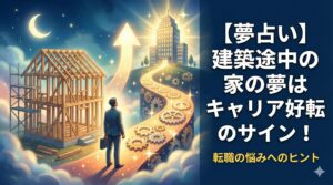 【夢占い】建築途中の家の夢はキャリア好転のサイン！転職の悩みへのヒント