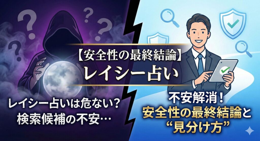 レイシー占いは危ない？検索候補の不安を解消する安全性の最終結論と“見分け方”
