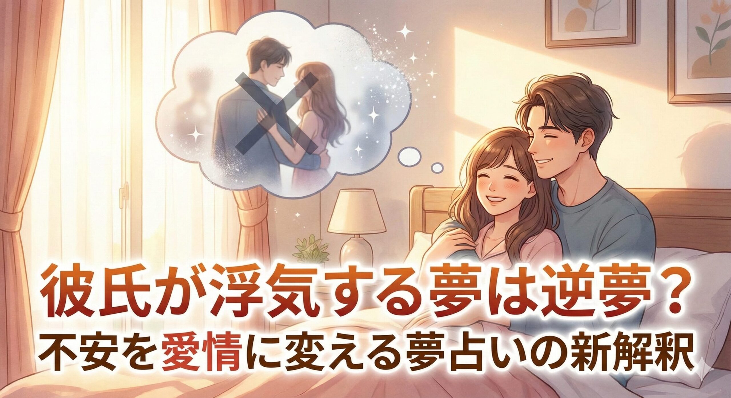 「彼氏が浮気する夢」は逆夢？不安を愛情に変える夢占いの新解釈