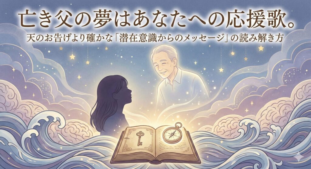 亡き父の夢はあなたへの応援歌。天のお告げより確かな「潜在意識からのメッセージ」の読み解き方