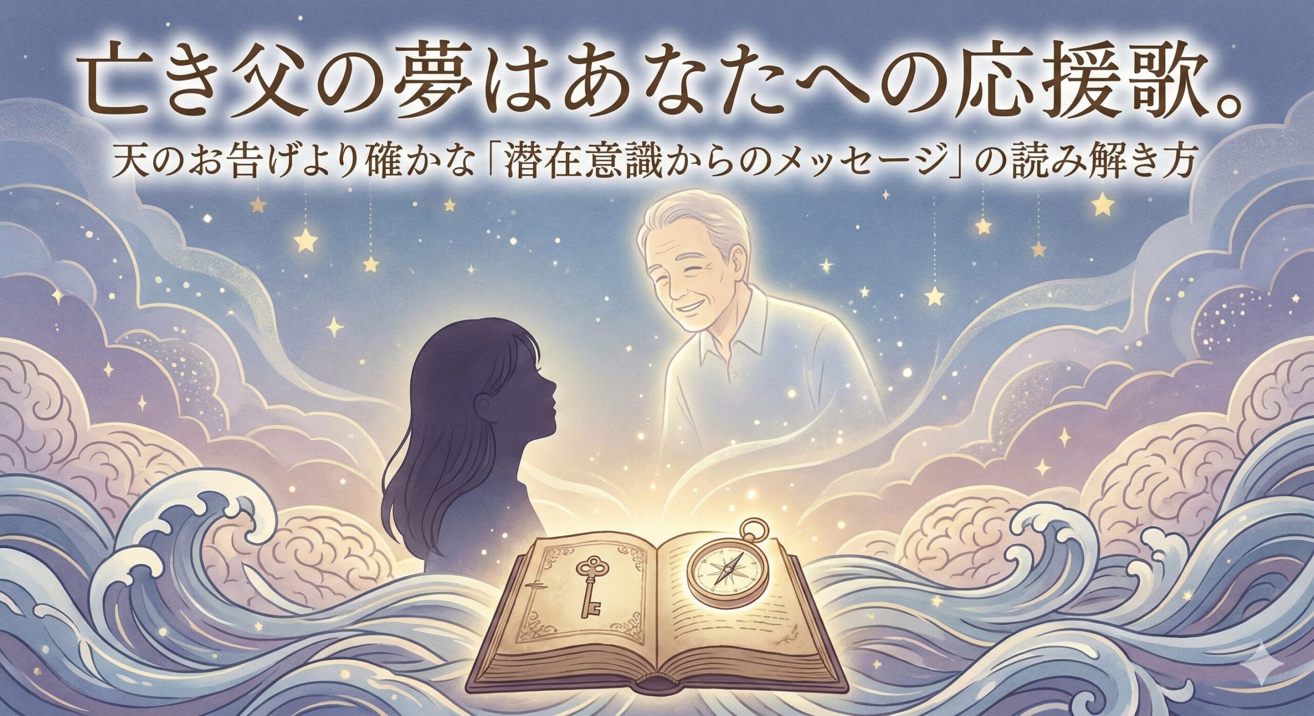 亡き父の夢はあなたへの応援歌。天のお告げより確かな「潜在意識からのメッセージ」の読み解き方