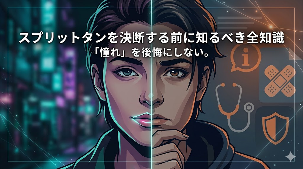 「憧れ」を後悔にしない。スプリットタンを決断する前に知るべき全知識