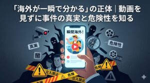 「海外が一瞬で分かる」の正体｜動画を見ずに事件の真実と危険性を知る